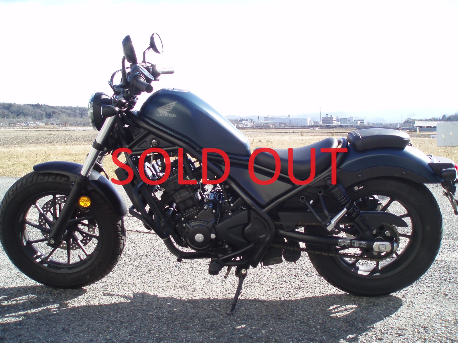 ’２０レブル２５０ＡＢＳ　４サイクルインジェクション　ワンオーナー車　ＳＯＬＤ　ＯＵＴ