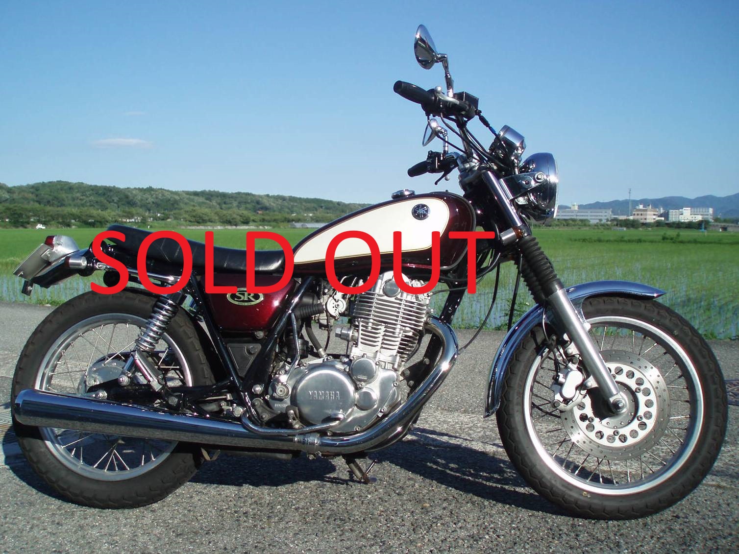 ’１０ＳＲ４００　フロントディスク　４サイクルキャブレター　ＳＯＬＤ　ＯＵＴ