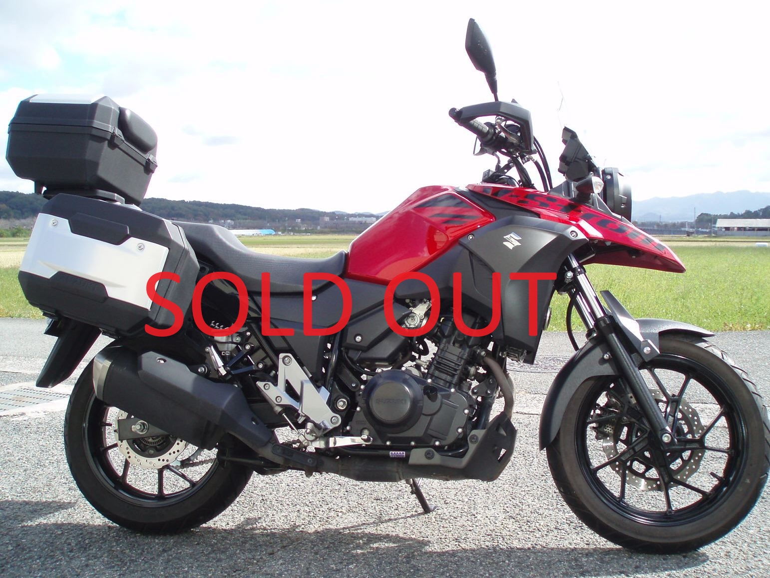 ’１８Vストローム２５０　フルパニア仕様　４サイクルインジェクション　ＳＯＬＤ　ＯＵＴ