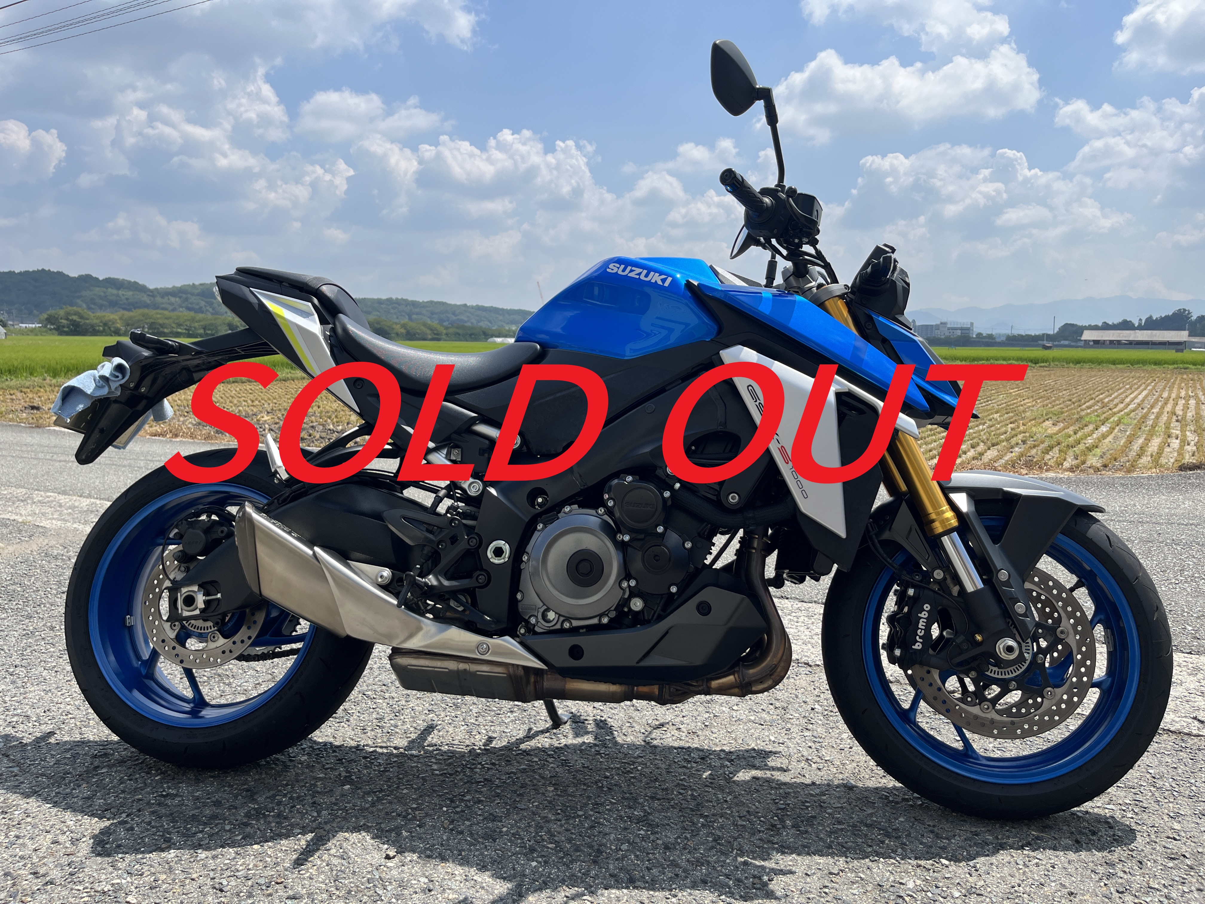 ’２３ＧＳＸ－Ｓ１０００　４サイクルインジェクション　ＳＯＬＤ　ＯＵＴ